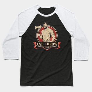 Vintage Axe Throwing manly Gift Baseball T-Shirt